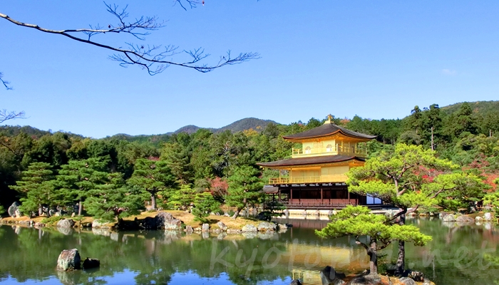 京都の世界遺産 金閣寺（鹿苑寺）の舎利殿