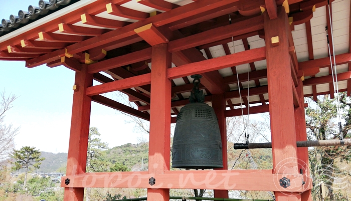 京都の世界遺産 宇治の平等院の梵鐘