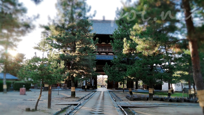 京都の宇治にある萬福寺 中国明朝様式の伽羅