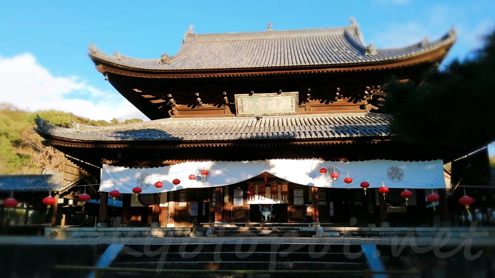 京都の宇治にある萬福寺 中国明朝様式の伽羅
