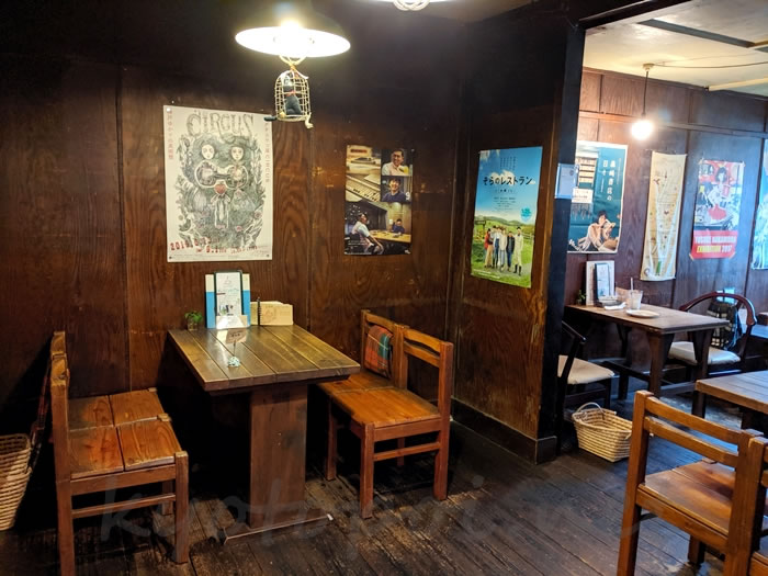 京都のカフェ1001 店内の様子