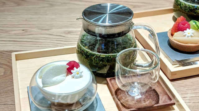 茶寮FUKUCHAのお茶とスイーツ