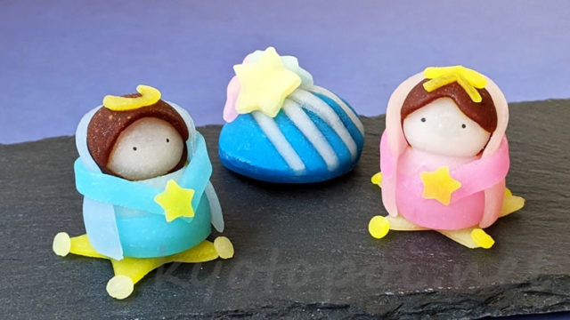 ニキニキ季節の生菓子 2020年7月の七夕 織姫と彦星