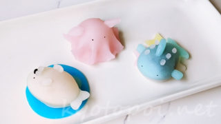ニキニキ季節の生菓子 2020年8月の海洋生物
