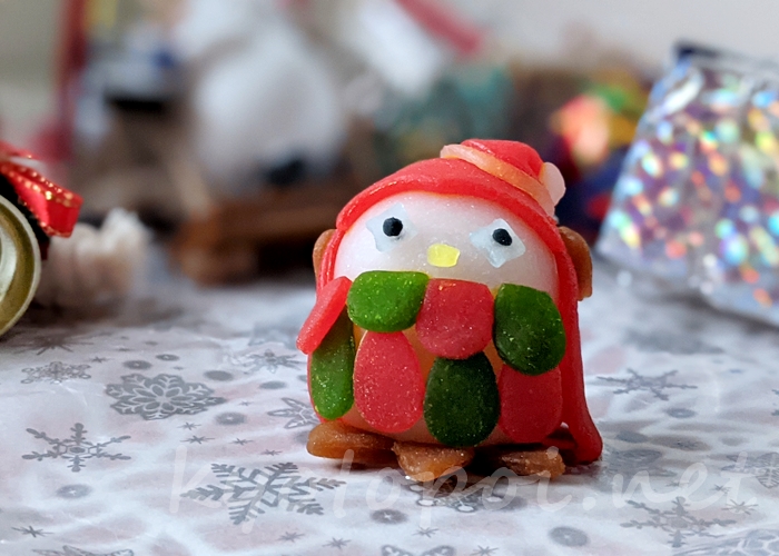 ニキニキ季節の生菓子 2020年12月のクリスマス・アマビエ