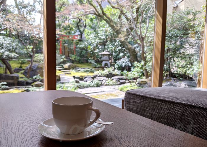 高台寺 cafe KawataRo（カフェかわたろう）日本庭園